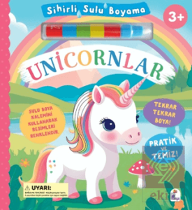 Sihirli Sulu Boyama - Unicornlar