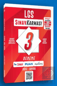 Sınav Karması 8. Sınıf LGS 3 Deneme