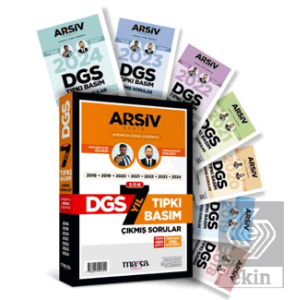 Son 7 Yıl DGS Arşiv Serisi Tıpkı Basım Fasikül Fasikül Çıkmış Sorular