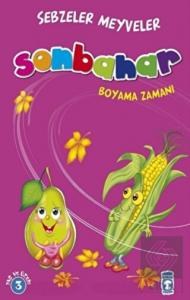 Sonbahar Boyama Zamanı - Sebzeler Meyveler