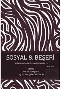 Sosyal - Beşeri Bilimlerde Güncel Araştırmalar - I