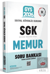 Sosyal Güvenlik Kurumu (SGK) Memur GYS Soru Bankası - Tamamı Karekod Çözümlü