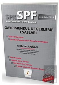 SPK - SPF Gayrimenkul Değerleme Esasları Konu Anla