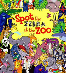 Spot The Zebra At The Zoo