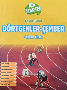 Starter Dörtgenler Ve Çember Çalışma Kitabı