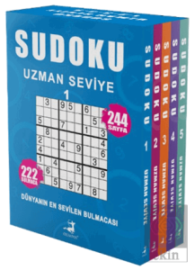 Sudoku Uzman Seviye 5 Kitap Set