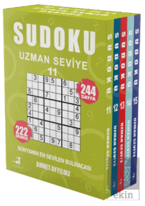 Sudoku Uzman Seviye 5 Kitap Set