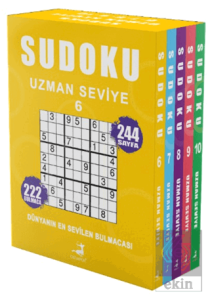 Sudoku Uzman Seviye 5 Kitap Set