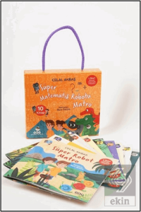 Süper Matematik Robotu Matro - 1. Sınıf Etkinlikli Matematik Hikayeleri Eğitim Seti (10 Kitap)