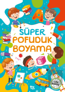 Süper Pofuduk Boyama Kitabı