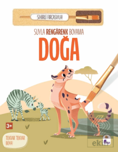 Suyla Rengarenk Boyama - Doğa (Sihirli Fırçasıyla)