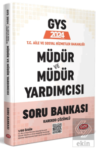 T.C. Aile ve Sosyal Hizmetler Bakanlığı GYS Müdür ve Müdür Yardımcısı Soru Bankası - Karekod Çözümlü