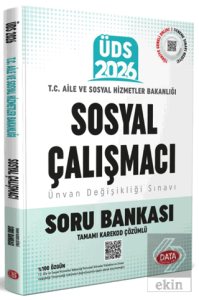 T.C. Aile ve Sosyal Hizmetler Bakanlığı ÜDS Sosyal Çalışmacı Kadrosu Soru Bankası (Karekod Çözümlü)