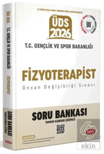 T.C. Gençlik ve Spor Bakanlığı Fizyoterapist ÜDS Soru Bankası - Karekod Çözümlü