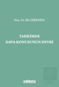 Tahkimde Dava Konusunun Devri