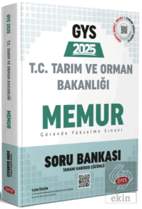 Tarım ve Orman Bakanlığı Memur GYS Soru Bankası - Karekod Çözümlü