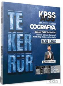 TEKERRÜR KPSS AGS Coğrafya Genel Tekrar