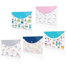 TEMAT TİCON DESENLİ ÇITÇITLI ZARF DOSYA