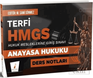 Terfi HMGS Anayasa Hukuku Ders Notları