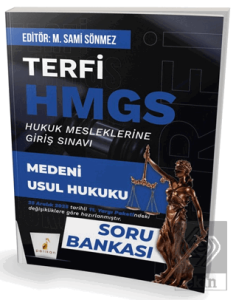 Terfi HMGS Medeni Usul Hukuku Soru Bankası