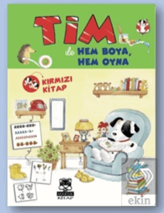 TİM ile Hem Boya Hem Oyna (Kırmızı Kitap)