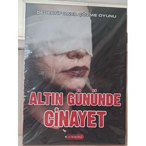 TK Dedektiflik Cinayet Çözme Oyunu - Altın Gününde Cinayet