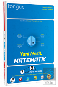 Tonguç 7 den 8 e Matematik Yeni Nesil Soru Bankası Tonguç Yayınları