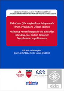 Türk-Alman Çifte Vergilendirme Anlaşmasında Yorum,