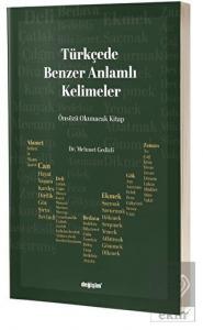 Türkçede Benzer Anlamlı Kelimeler