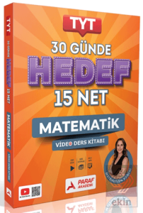 TYT 30 Günde Hedef 15 Net Matematik Video Ders Kitabı