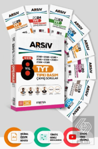 TYT Arşiv Serisi Tıpkı Basım Fasikül Fasikül Çıkmış Sorular Tamamı Video Çözümlü