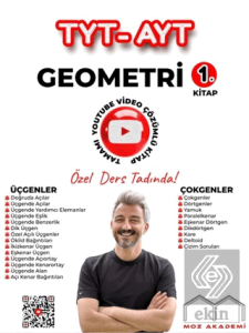 TYT AYT Geometri 1. Kitap Tamamı Çözümlü Soru Bankası