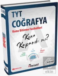 TYT Coğrafya Konu Bitirme Fasikülleri