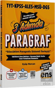 TYT KPSS ALES MSÜ DGS Paragraf 3 Adımda Konu Özetli Soru Bankası