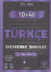 TYT - MSÜ Türkçe 10x40 Deneme Sınavı