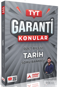 TYT Tarih Garanti Konular Özel Bilgili Soru Bankası