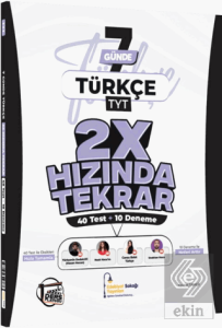 TYT Türkçe 2X Hızında Tekrar Deneme