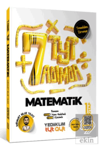 TYT Yedi Adımda Temel Matematik Video Konu Anlatımlı Video Çözümlü Soru Bankası 1. Kitap