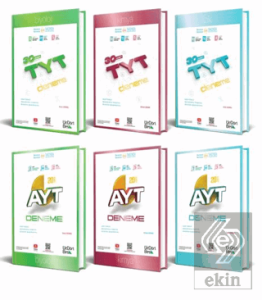 Üç Dört Beş TYT - AYT Fizik Kimya Biyoloji Deneme Seti