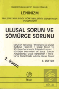 Ulusal Sorun ve Sömürge Sorunu