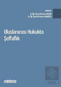 Uluslararası Hukukta Şeffaflık