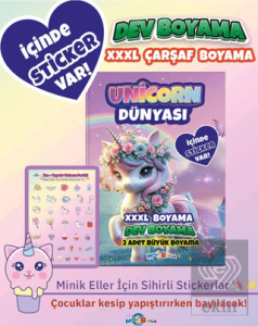Unicorn Dünyası (Boyama Kitabı)