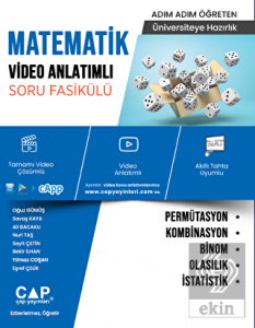 Çap Yayınları Matematik Permütasyon Kombinasyon Binom Olasılık İstatistik