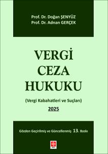 Vergi Ceza Hukuku Doğan Şenyüz