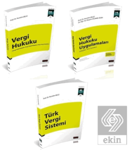 Vergi Hukuku Çalışma Seti 3 Kitap