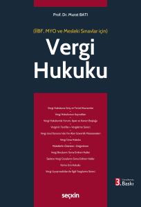Vergi Hukuku (MYO) (İİBF, MYO ve Mesleki Sınavlar için)