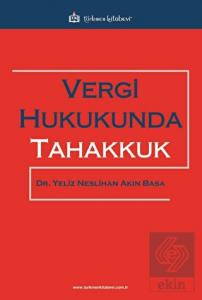 Vergi Hukukunda Tahakkuk