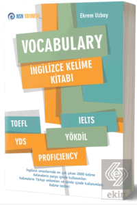 Vocabulary - İngilizce Kelime Kitabı