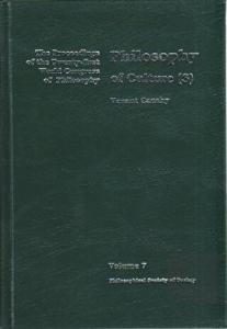 Volume 7: Philosophy of Culture(s)
