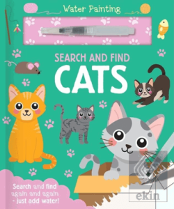 Water Painting Search and Find - Cats